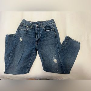 Barely Worn Gap Cheeky Straight High Rise Jeans